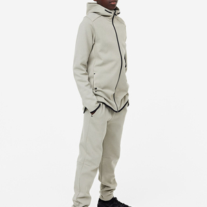 Dernier modèle de survêtement personnalisé pour garçon, survêtement coupe ajustée à superposition, jogging, gym, fermeture éclair sur mesure - Product Image 6