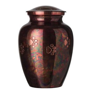 Urna de aluminio para mascotas de la mejor calidad con obras de arte grabadas que ofrecen a las familias una forma personalizada de honrar sus preciados recuerdos de mascotas - Product Image 4