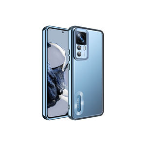 Coque de protection d'appareil photo Sierra Blue Omega pour Xiaomi Mi 12T avec découpe de logo et matériau en silicone - Product Image 1