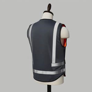 Precio barato Hombres Chaleco de seguridad vial Servicio OEM Logotipo personalizado Chaleco transpirable Chaqueta Nueva malla Construcción Seguridad Trabajo Chaleco - Product Image 5