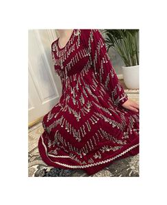 Afghan Kuchi <b>Dresses</b> Tribal Ethnic Vintage Kuchi <b>Dress</b>, Afghan/Pakistan Kuchi Party Traditional Vibrant Colors <b>Dresses</b> - Product Image 1