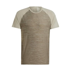 Athletic Gym T Shirt For <b>Men</b> Polyester Spandex 190 GSM Breathable Quick Dry <b>Stretch</b> Training Workout Tee Custom OEM Private - Product Image 6