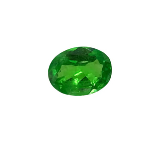 Pierre précieuse naturelle de tsavorite de haute qualité, ovale et facettée, grenat vert brillant, pierre lâche disponible pour la création de bijoux fins sur mesure - Product Image 3