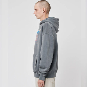 เสื้อฮู้ดโอเวอร์ไซส์ออกแบบได้ตามต้องการ | เสื้อสเวตเตอร์แนวสตรีทแวร์เสื้อสวมหัวแฟชั่นใส่ได้ทั้งชายและหญิง - Product Image 5