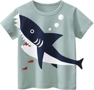 Camisetas de alta calidad para niños, camisetas de algodón de moda de manga corta a granel para niños, camiseta estampada para niños para verano - Product Image 3