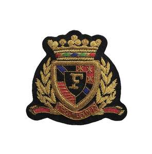 Insignes de fil de lingot de mode de haute qualité fabrication de qualité supérieure nouveau Design insignes de fil de lingot de mode mode personnaliser le patch #7513 - Product Image 4