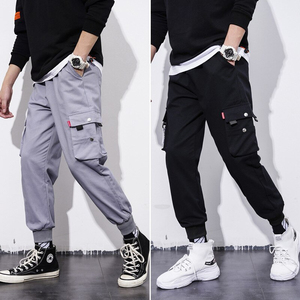 Pantalones de chándal de alta calidad a granel personalizar Unisex algodón polar cordón pantalones de chándal hombres entrenamiento Joggers - Product Image 4