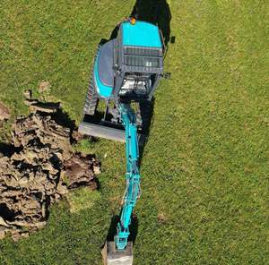 Mini-excavatrice SWE 35UF, moteur de 18 kW avec composants hydrauliques - Product Image 1