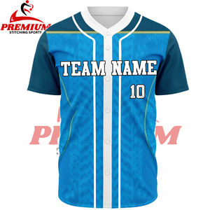 Maillot de baseball américain pour jeunes avec broderie en twill et numéro personnalisé - Product Image 5