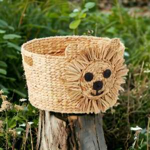 Unique Wicker Storage <b>Basket</b> Ideas for Your Nursery Storage <b>Laundry</b> <b>Basket</b> Wicker Cartoon Shaped <b>Basket</b> Storage for <b>Kids</b> Room - Product Image 4