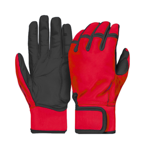 Gants de frappe de baseball de qualité supérieure du fabricant, robustes, sur mesure, respirants, fermeture à boucle et crochet, polyester/coton, personnalisés - Product Image 6