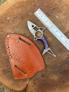 มีดพกพาสำหรับตั้งแคมป์กลางแจ้ง งานแฮนด์เมด สำหรับล่าสัตว์ รุ่นใหม่ปี 2025 มีดล่าสัตว์และตั้งแคมป์หลากหลายแบบ - Product Image 3