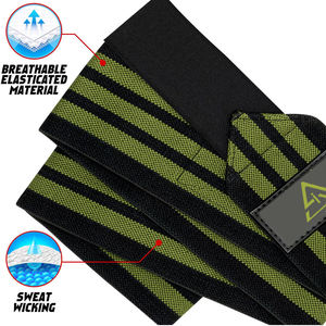 Vendas para Levantamiento de Pesas, Soporte para Codo para Entrenamiento de Press de Banca, Vendas de Potencia para Codo, Gimnasio, Hombres y Mujeres - Product Image 4