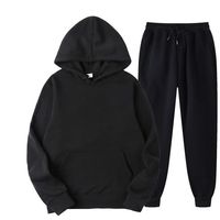 Survêtement de sport unisexe grande taille très demandé, 100 % coton, coupe maternité, bas et veste coupe-vent anti-transpiration