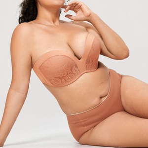 Exclusive Export Oriented Women's <b>Plus</b> <b>Size</b> Seamless <b>Strapless</b> <b>Bra</b> New Fashion Quick Dry Comfortable OEM Cheap Price Supplier - Product Image 6