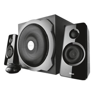TYTAN 2.1 High Quality Black and Grey <b>PC</b> Speaker <b>Set</b> with 60W 19019 Remote Control Waterproof and Audio Player Features - Product Image 1