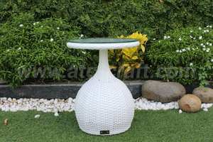 Muebles de jardín de aluminio de ratán polivinílico duradero de marca de Vietnam, Mini sofá de balcón para aplicaciones de patio y jardín - Product Image 2