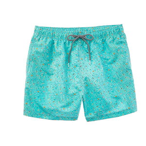 Pantalones cortos de playa de verano de estilo callejero para hombre, transpirables, ligeros, de poliéster/algodón, cintura elástica, Color sólido, ecológicos - Product Image 4