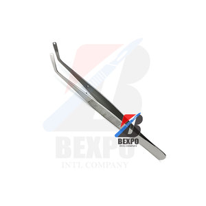 Pince à pansement chirurgical populaire pince à épiler dentaire en acier inoxydable 1x2Teeth 160mm outils à main manuels - Product Image 6