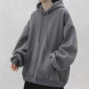 Otoño nuevas sudaderas con capucha para Hombre Sudaderas con cremallera Sudadera con capucha hombres Color sólido Hombre Sudaderas con capucha para hombre mujer - Product Image 2