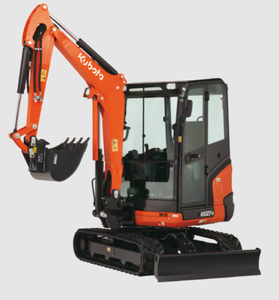 Miniexcavadora KX027-4 de 2.7 Toneladas, Excavadora Compacta Hidráulica de Orugas para Motor de 24.4 HP de Alta Potencia, Cabina Confortable, Bomba EPA CE 1 - Product Image 1