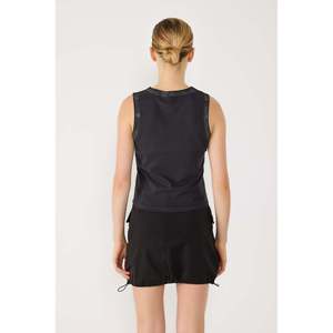 Chemise à manches courtes décontractée pour femmes, logo brodé, col à volants, motif 3D, décorations en dentelle à paillettes, taille XL, tricot ample - Product Image 5