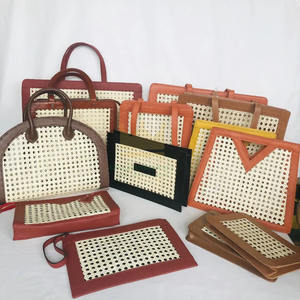 กระเป๋าผู้หญิงหนังแท้หวายวินเทจ,แฮนด์เมด - Product Image 2