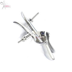 Spéculum en acier inoxydable moyen 4 pouces 10,2 cm x 1 1/4 pouces 3,2 cm réutilisable médical éducatif formation anatomique apprentissage clinique - Product Image 2