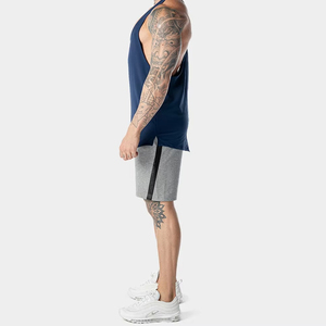 New <b>Vintage</b> Knitted Casual Sports Fitness 140g Sleeveless T-shirt Breathable Quick-drying Gym <b>Tank</b> <b>Top</b> Men - Product Image 1