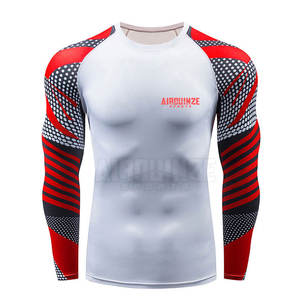 Prix usine professionnel longue Rash Guard Mma imprimé Rash Guard dans différentes couleurs et tailles - Product Image 1