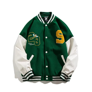 <b>Men</b> Women Letterman Bomber <b>Jacket</b> Blank Bomber Baseball <b>Jacket</b> Custom <b>Letter</b> College Baseball <b>jacket</b> for <b>men</b> - Product Image 3