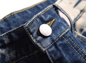 Pantalones vaqueros OEM de diseño personalizado para hombre, estilo callejero con calidad superior cómoda, cintura media, pierna recta, último diseño - Product Image 2