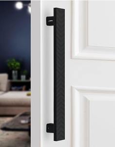 Poignées de porte en acier inoxydable noir de qualité supérieure RARISSIME, surface lisse, quincaillerie de placard, taille/couleur personnalisable pour un style moderne - Product Image 4