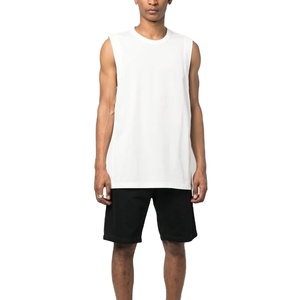 Camiseta sin mangas Ostriya Intl para hombre, personalizada, de secado rápido, transpirable, para fitness y uso casual, con servicio OEM y logotipo tejido. - Product Image 1