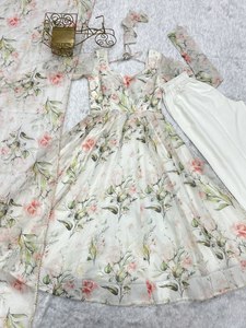 Hot Bán Cao Cấp Chất Lượng Màu Trắng Tinh Khiết Mềm Mại Organza <span class=keywords><strong>Anarkali</strong></span> Ăn Mặc Dài Bên Phù Hợp Với Với Dori & Ren Làm Việc Có Được Đặt Hàng - Product Image 6