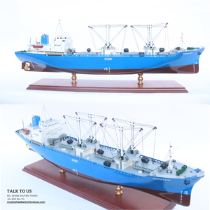 MV Jonathan Star Maquette de bateau sur mesure en résine peinte à la main Endurance en bois Décor nautique Love Style Cedar Box Gift Vietnam - Product Image 1