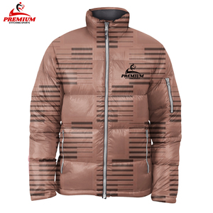 Wholesale Custom Hot Selling <b>Men</b> Zipper Puffer <b>Jacket</b> Rain Coat With Letter Printing Thick Cotton <b>filling</b> <b>Men</b> <b>Down</b> <b>Jacket</b> - Product Image 4