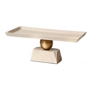 Bandeja ovalada de aluminio para servir, elegante y ligera, para cocina, comedor y decoración del hogar - Product Image 6