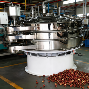Factory Direct Sales Multi Specification Rotary Vibrating Screens Vibrating Motor Multi Voltage High Efficiency Food Processing - Product Image 3