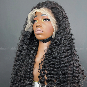 Extensions de cheveux humains vietnamiens vierges et Remy eurasiens 100% bouclés courts prix de gros - Product Image 1