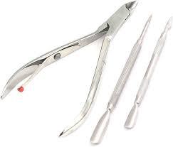 Nipper Beauty 2023 DIY Juego de pinzas para cutículas Acero inoxidable de alta calidad Recubrimiento de titanio personalizado Sharp Forge-Procesado - Product Image 5