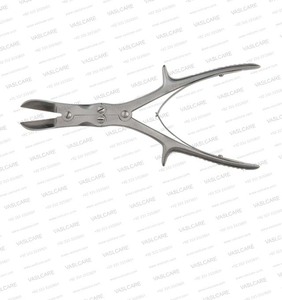 Vaslcare-Fórceps de corte de huesos HORSLEY de acero inoxidable de doble acción, instrumentos quirúrgicos ortopédicos certificados CE - Product Image 1
