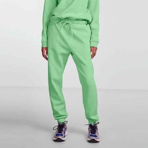 Pantalon de survêtement à cordon de couleur unie pour femmes Joggers pantalons pantalons de survêtement à vendre 100% coton vêtements pour femmes pantalons - Product Image 2