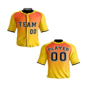 Servicio OEM Diseña Tu Propio Uniforme de Béisbol en Diferentes Tallas de Secado Rápido Último Modelo de Uniforme de Béisbol - Product Image 3