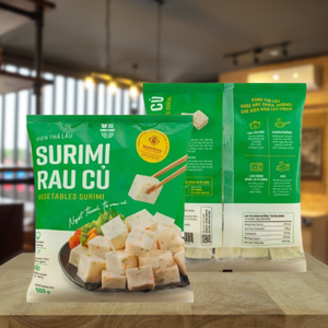 Surimi vegetal, una nueva sensación de sabor, coberturas de olla caliente, sabor único, alimentos congelados listos para enviar, fabricante de Vietnam - Product Image 2