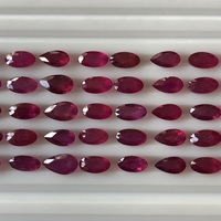 Rubis naturel de qualité AAA certifié IGI, couleur rouge traitée thermiquement, 125 carats, accessoires de bijouterie d'Afrique