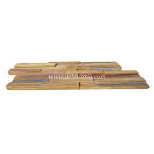 Panneau mural décoratif 3D en bois naturel rustique et écologique, élégant pour la chambre à coucher, le salon et la décoration intérieure de la maison - Product Image 4