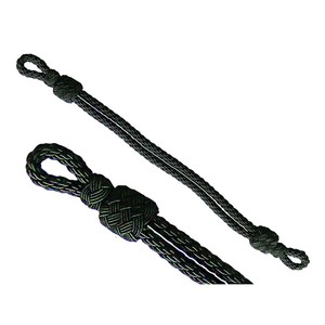 Cordón de Macramé con Rayas Plateadas y Verde, Cordón de Alambre Dorado, Acabado Metálico de Alta Calidad con Recubrimiento de Seda, Color Personalizado - Product Image 2