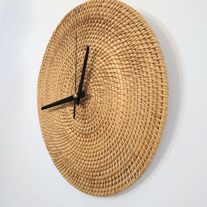 Large <b>Wall</b> <b>Clock</b> Unique, Rustic Cottagecore <b>Clocks</b> <b>for</b> <b>Wall</b> - Product Image 3