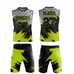 Ensembles d'uniformes de football américain 7v7 personnalisés en gros, fabricant OEM ODM de maillots d'équipe par sublimation, vente en gros - Product Image 3